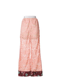 Розовые широкие брюки от I'M Isola Marras