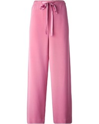 Розовые широкие брюки от Marc Jacobs