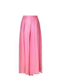 Розовые широкие брюки от Paule Ka