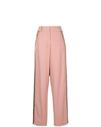 Розовые широкие брюки от Sies Marjan