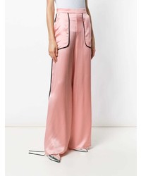 Розовые широкие брюки от Giacobino