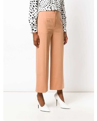 Розовые широкие брюки от Chloé