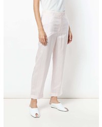 Розовые широкие брюки от Erika Cavallini