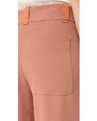 Розовые широкие брюки от See by Chloe