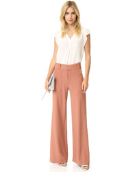 Розовые широкие брюки от See by Chloe