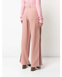 Розовые широкие брюки от Sies Marjan