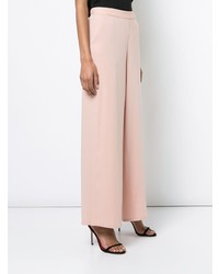 Розовые широкие брюки от Yigal Azrouel