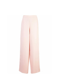 Розовые широкие брюки от Yigal Azrouel