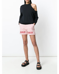 Женские розовые шорты с вышивкой от Zoe Karssen