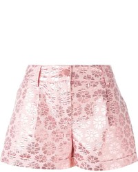 Женские розовые шорты с цветочным принтом от P.A.R.O.S.H.