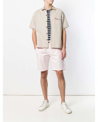 Мужские розовые шорты от Sun 68