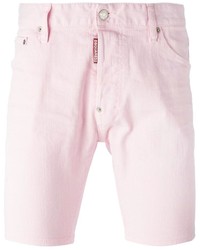 Мужские розовые шорты от DSQUARED2