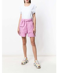 Женские розовые шорты от MSGM