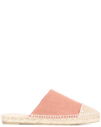 Женские розовые эспадрильи из плотной ткани от Castaner