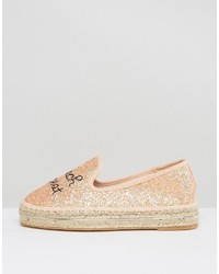 Женские розовые эспадрильи от Asos