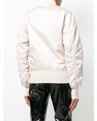 Женский розовый бомбер от Unravel Project