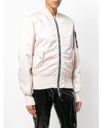 Женский розовый бомбер от Unravel Project