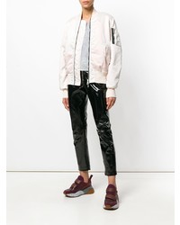 Женский розовый бомбер от Unravel Project