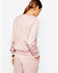 Женский розовый бомбер от Asos