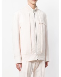 Мужской розовый бомбер от Chalayan