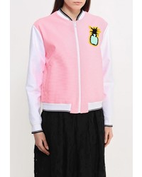 Женский розовый бомбер от Iceberg