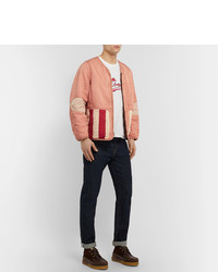 Мужской розовый бомбер от VISVIM