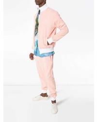 Мужской розовый бомбер от Casablanca