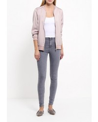 Женский розовый бомбер от Topshop