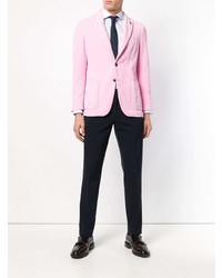 Мужской розовый вельветовый пиджак от Gabriele Pasini