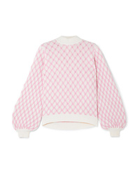 Женский розовый вязаный свитер от Stine Goya