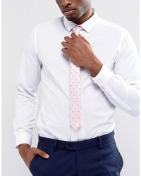 Мужской розовый галстук от Asos