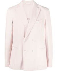 Мужской розовый двубортный пиджак от Circolo 1901