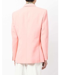 Мужской розовый двубортный пиджак от Casablanca