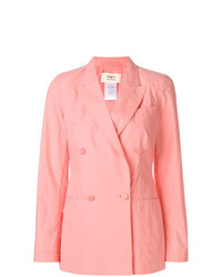 Женский розовый двубортный пиджак от Ports 1961