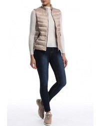 Женский розовый жилет от Odri