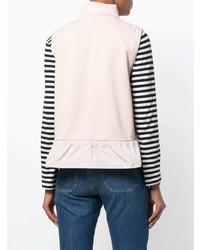 Женский розовый жилет от Moncler