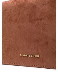 Розовый замшевый клатч от Lancaster