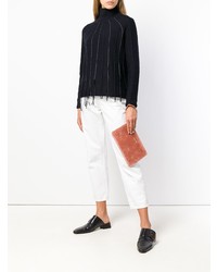 Розовый замшевый клатч от Lancaster