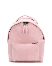 Розовый замшевый рюкзак