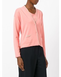 Женский розовый кардиган от Le Tricot Perugia