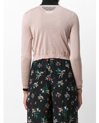 Женский розовый кардиган от RED Valentino