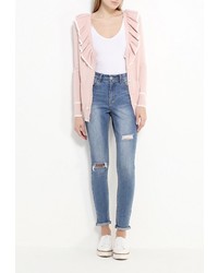 Женский розовый кардиган от LOST INK