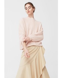 Женский розовый кардиган от Mango