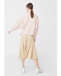 Женский розовый кардиган от Mango