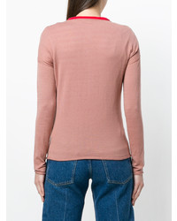 Женский розовый кардиган от Aspesi