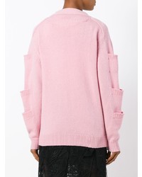 Женский розовый кардиган от Christopher Kane