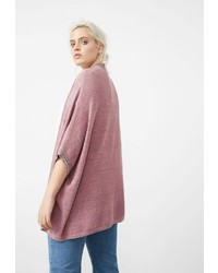 Женский розовый кардиган от Violeta BY MANGO