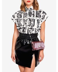 Розовый клатч с пайетками от Miu Miu