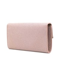 Розовый клатч от Jimmy Choo