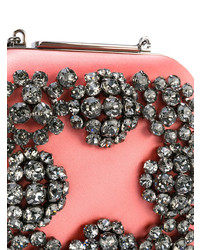 Розовый клатч от Manolo Blahnik